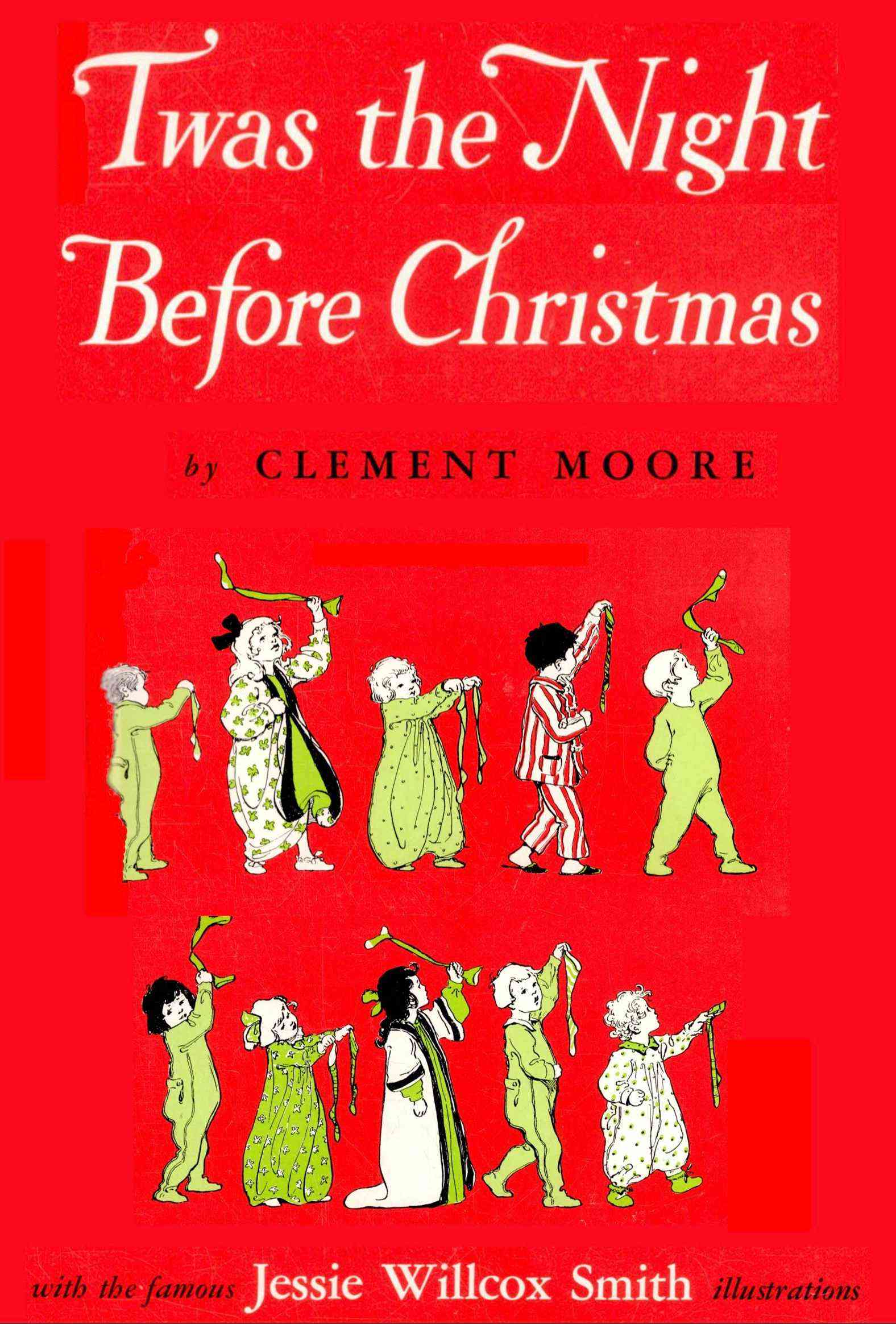 'Twas the Night before Christmas book artwork